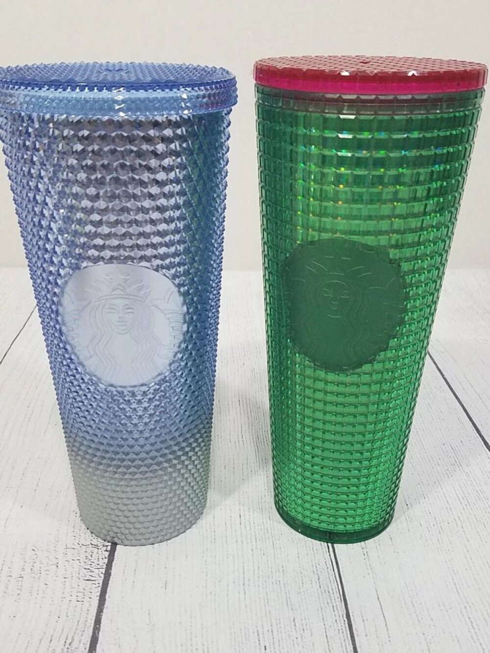Lot of 2 Starbucks Tumblers without Straws